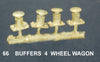 Buffer #66 Buffers four wheel good's wagons Detailing parts, Ozzy Brass -