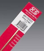 Brass Angle  #815003 1/16'  (1.59mm) 300mm long -K & S