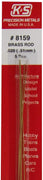 Brass Rod #8159 .20 (.51mm) 5 pcs -  - K & S