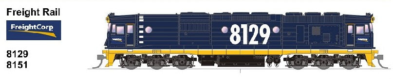 8151 SDS MODELS Sound 8151 Class Freight Rail-FreightCoup Blue DCC Sound Version