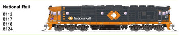 8117 Class DC National Rail LOCOMOTIVE: SDS Models