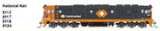 8124 Class DC National Rail Locomotive: SDS Models