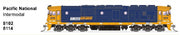 8114 SDS Models 8114 Class Pacific National Inter model DC Non Sound
