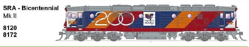 8120 Class DC Mk 11- SRA BICENTENNIAL : SDS MODELS  **