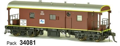 JHG - UHG SDS Models: Guards Van: UHG34081 with L7 & PT Waratah Unit Coal Work Only