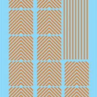 MICROSCALE 87-271 Rio Grande Diesel Stripes (1984-1991) use with 87-28  HO scale Decal