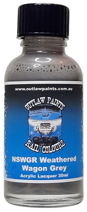 Outlaw Paints - NSWGR Weathered Wagon Grey