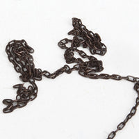Chain A-Line: #29221 Pre-Blackened Brass Chain - 12" /30.5cm long - 15 Links Per Inch*