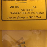DETAILS WEST AH-190 HO: AIR HORN "LESLIE" RSL-SL-R3 CHIME HORNS.