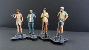 Andlan Models -UNPAINTED  Perway crew set A (4 Figures per set)  HO Scale (P01s)