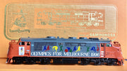 A CLASS A66 OLYMPIC LIVERY LIMITED EDITION No 84 of 100 LOCOMOTIVE BRASS MODEL By PRECISION SCALE MODELS BRASS. PSM Victorian Railways