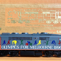 PSM Victorian Railways 'A' CLASS A66 OLYMPIC LIVERY LIMITED EDITION No 84 of 100 LOCOMOTIVE BRASS MODEL By PRECISION SCALE MODELS BRASS.