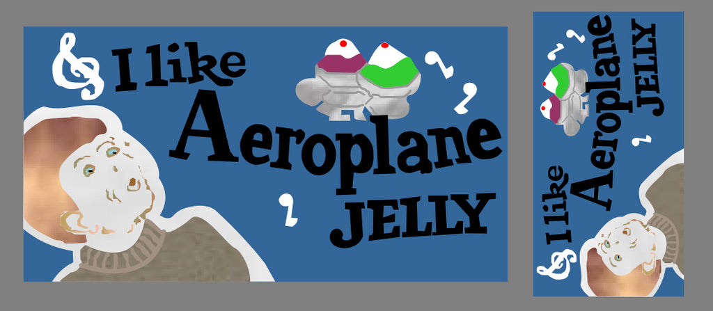 EDG 010: Gwydir Valley Models -  Aeroplane Jelly  - 2 sizes to suit all scales. Was painted on road overbridge near Bargo