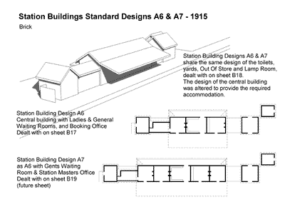 B18 1915 Brick; Toilets, Shed and Lamp Room associated with stat