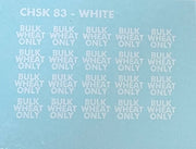 BULK WHEAT ONLY Decal for NSWGR Wheat Wagons will do 10 wagons. Ozzy Decals CHSK83