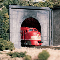 Woodland Scenics:C1152 - Tunnel Portals Concrete Single Track - N SCALE