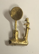 3824 - C38 Class Bell crank & s/box throttle lever. Ozzy Brass NSWGR