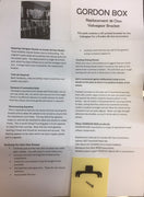 GORDON BOX EUREKA replacement C38 class Valvegear Bracket 3D