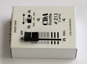 CDA: #213 2 Amp  DC Throttle train controller