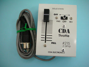 CDA: #215 2 Amp Handheld DC Throttle controller