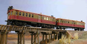 Eureka Models: CPH-CTH RAILMOTOR - TUSCAN AND RUSSET TONGUE AND GROOVE SIDING- WITH DCC SOUND, FREE POSTAGE