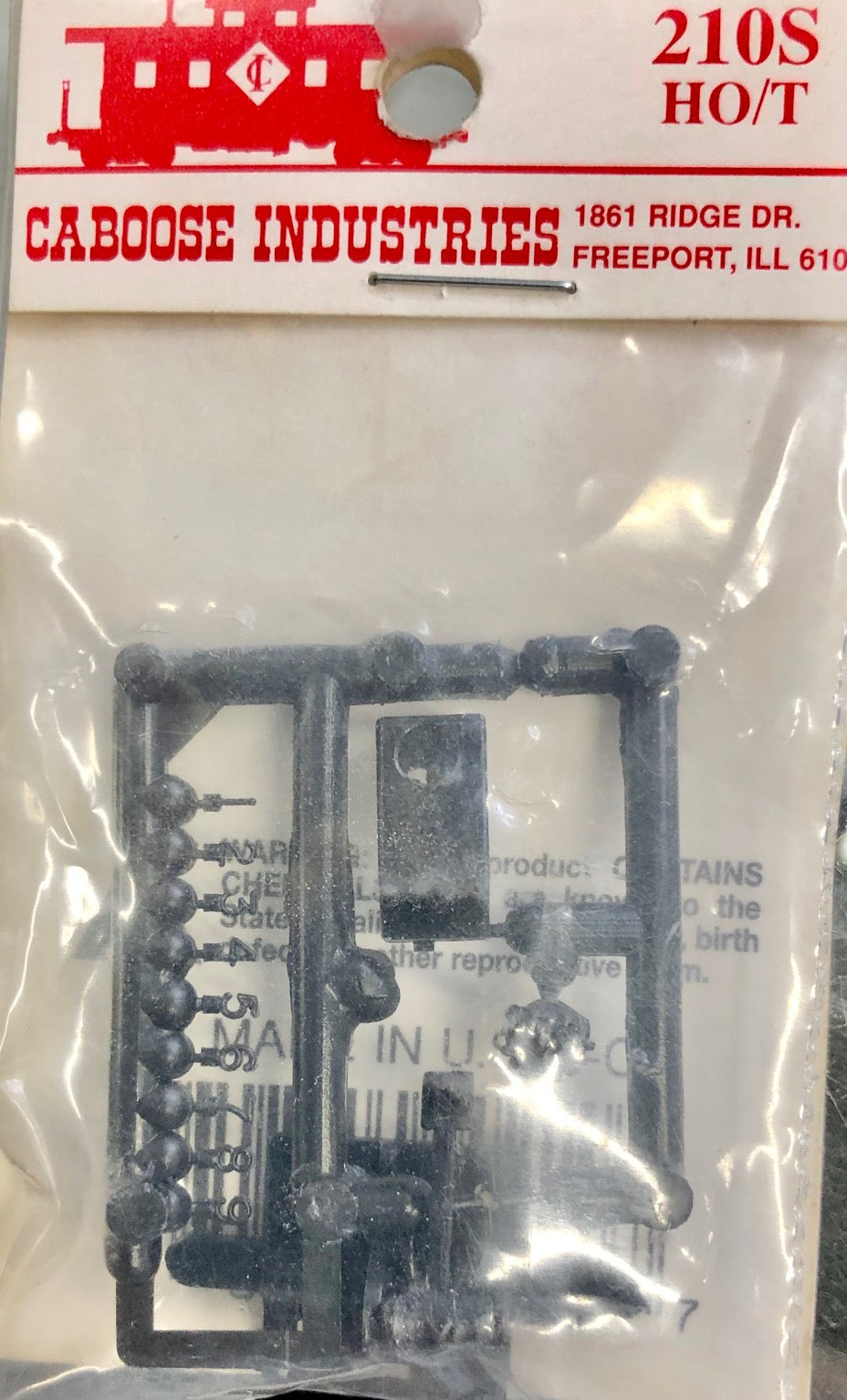 210S TARGET ASSEMBLY FOR HO and T SCALE POINTS CHANGE OVER, CABOOSE INDUSTRIES