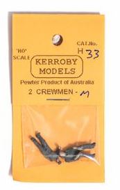 Kerroby Models: H33 CREWMEN M.  D/ SITTING, F/ STANDING RESTING