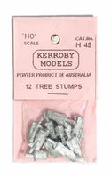 Kerroby Models: H49 TREE STUMPS (12) unpainted