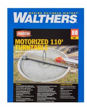 Walthers: TURNTABLE 110' MOTORIZED DC/DCC 933-2851