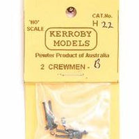 Kerroby Models: H22 CREWMEN B. DRIVER STANDING, FIREMAN SHOVELLING RIGHT HAND.