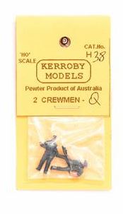 Kerroby Models: H38 CREWMEN Q. D/STAND W/R/ARM UP RESTING F/SHOVEL, L H
