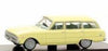 Road Ragers : 2ND hand 1962 XL FORD FALCON Wagon Cassea Yellow, HO Car. die-cast DISCONTINUED