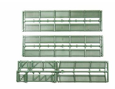 Ratio: 430 PICKET FENCE/GATES/RAMPS (GREEN)