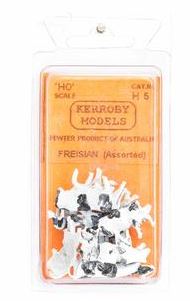 Kerroby Models: H5 FRIESIANS  ASSORTED POSES  (10)painted