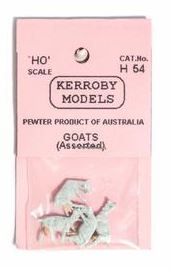 Kerroby Models: H54 GOATS (4) painted