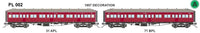 PL002 Victorian Railways: PL Series Passenger Carriages:   31 APL / 71 BPL 1957