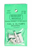 Kerroby Models: H20 PETROL AND OIL PUMPS (4) kits unpaited