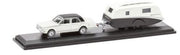 Road Ragers: 1963 Valiant AP5: Highway Cruiser Caravan Set, HO Car. diecast.