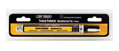 Woodland Scenics: TT4582 TIDY TRACK TRACK PAINTER - WEATHERED TIE