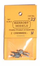 Kerroby Models: H28 CREWMEN H. FAT D/ SITTING, FAT F/ SITTING. PAINTED