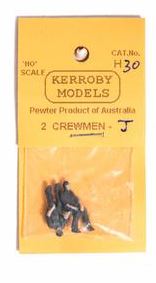 Kerroby Models: H30 CREWMEN J. D/SITTING W/ CAP ON, F/ SITTING W/ CAP ON.