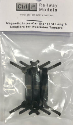 Magnetic Inter-Car Standard Length Couplers for Auscision Tangara  #CPMTAN002 CtrlP Railway Models