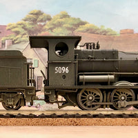 5069 D5069 WITH DCC SOUND, Eureka Models SATURATED Steam Locomotive BLACK, WEATHERED