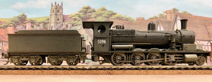 5069 D5069 WITH DCC SOUND, Eureka Models SATURATED Steam Locomotive BLACK, WEATHERED