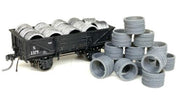 WGLO22- Coil Wire rolls Loads 20 Piece Pack  by In Front Models HO