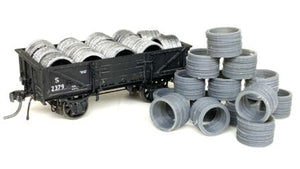 IFM 07 - Coil Wire rolls Loads 20 Piece Pack  by InFront Models HO