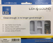 ESU 58429 LokSound 5 DCC (21 PIN) "BLANK DECODER" 21MTC Generic Sound Ready for Programming NEM660.
