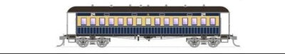 FO 025 AUSTRAINS NEO : End Platform Car FO 1423 BLUE & CREAM CAVES EXPRESS SPEAR CAR Single Car