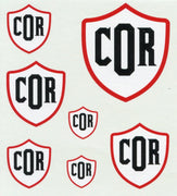 GVB 010 C.O.R. Oil Gwydir Ozzy Decals: - 4 different sizes to suit all scales.  Heritage Billboard Decals