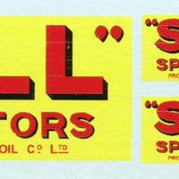 GVS 006 Shell Spirit for Motors Gwydir Ozzy Decals:  - 3 Sizes to suit all scales.  Heritage Billboard Decals